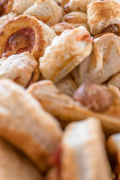 Kleine Pizzen — Stockfoto