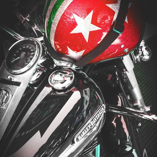 Motocykl harley davidson — Zdjęcie stockowe