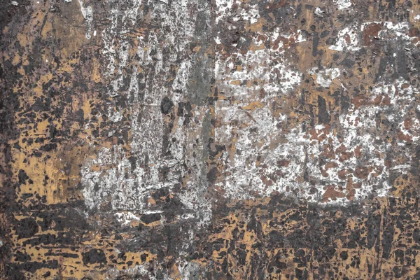 Rusty metallic steel plate — Stock Photo, Image