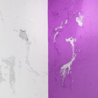 Duvardan soyulmuştu boya