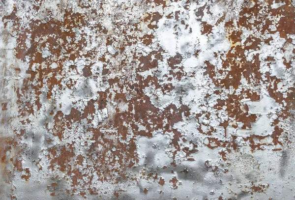 Rusty metallic steel plate