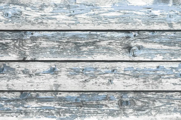 Colore Peel Struttura Legno Impilato Vecchio Azzurro Sbiadito Tavole Legno — Foto Stock