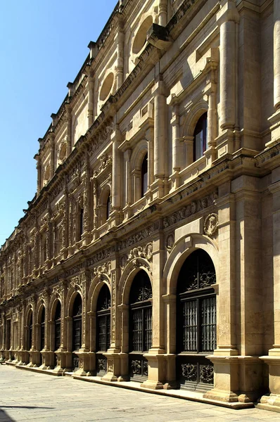 Sevilla España Fachada Plateresca Del Ayuntamiento Ciudad Sevilla — Foto de Stock