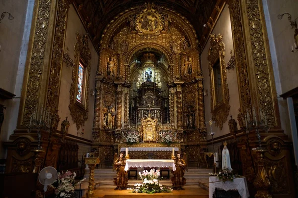 Faro Algarve Portekiz Igreja Carmo Veya Kilise Carmen Faro Şehir — Stok fotoğraf