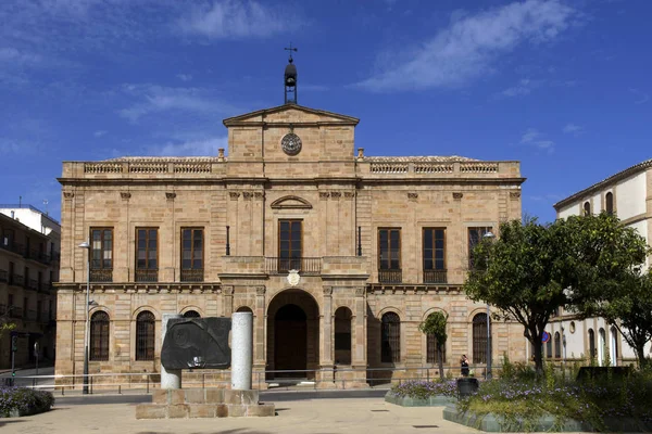 Linares (Jaen) İspanya. Cephe Linares Şehir Belediye Binası
