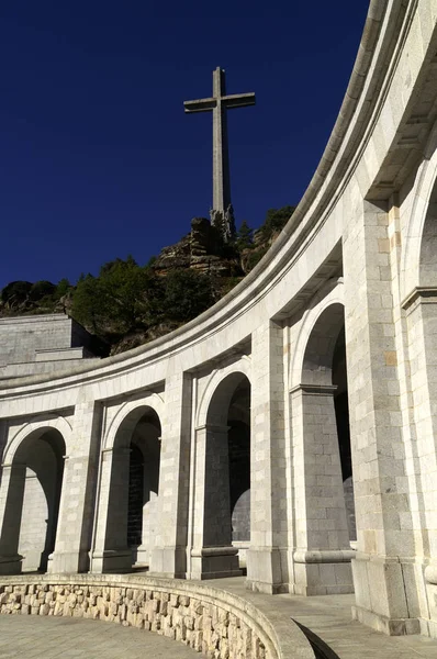 San Lorenzo Del Escorial Madridi Közösség Spanyolország Valley Fallen — Stock Fotó