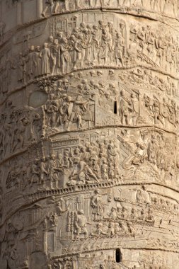 Roma (İtalya). Trajan'ın sütun Roma mimari detay
