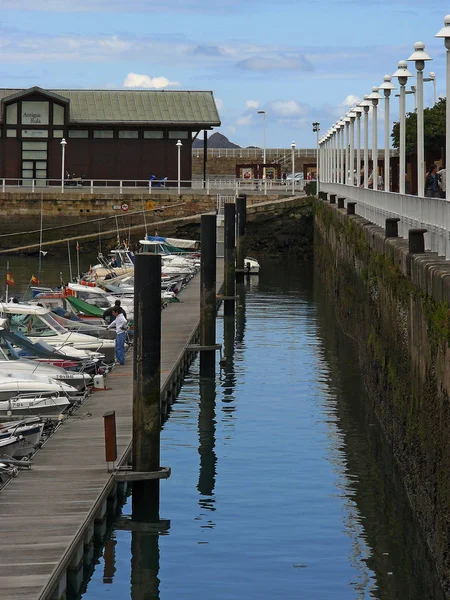 Gijón España Amarres Deportivos Puerto Gijón — Foto de Stock