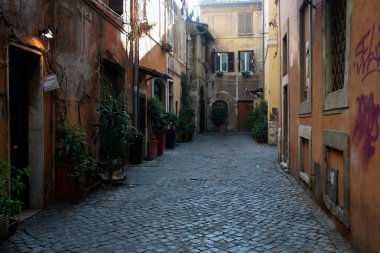 Roma (İtalya). Trastevere mahalle Roma