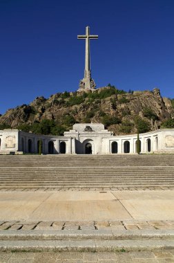 San Lorenzo del Escorial (Madrid). Düşmüş bir Madrid toplumda Vadisi