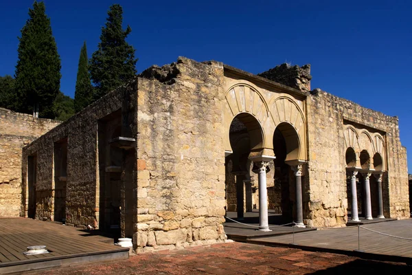 Cordoba Hiszpania Dom Viziers Mieście Califal Medina Azahara — Zdjęcie stockowe