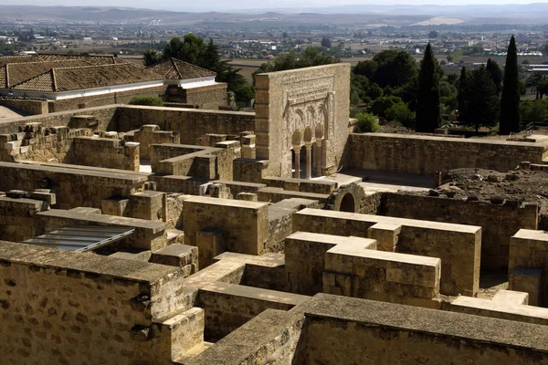 Cordoba (İspanya). Şehir Califal de Medina Azahara Ya'far ev arcade
