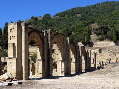 Cordoba (İspanya). Okçuluk Porticas şehrin Califal de Medine Azahara