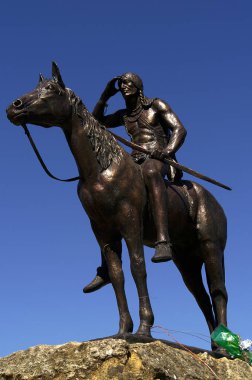 Seville (İspanya). Seville şehir Gezgini heykel (Kansas City ile eşleştirme)