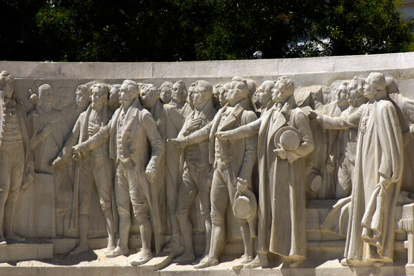 Кадис (Испания). Деталь памятника Кортесу 1812 года в городе Кадис
,