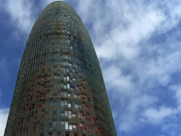 Barcelona Spain Agbar Tower Barcelona — 스톡 사진
