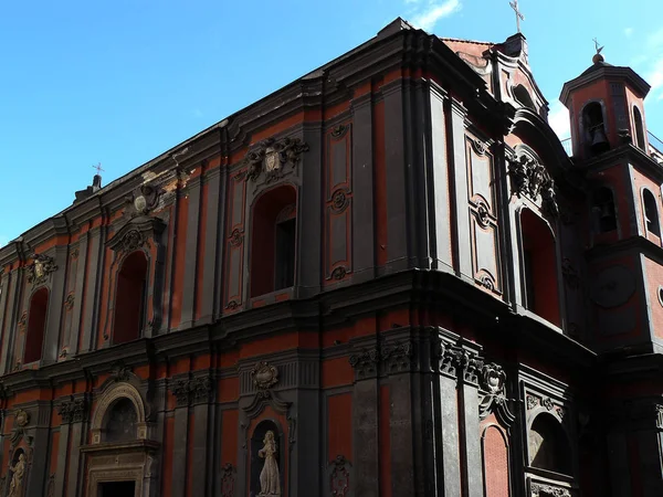 Νάπολη Ιταλία Chiesa Sant Angelo Μέχρι Νείλο Στην Πόλη Της — Φωτογραφία Αρχείου