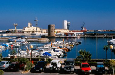 Ceuta (Spain). Marina of the autonomous city of Ceuta. clipart