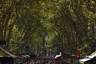 Barselona (Ispanya). La Rambla Barcelona