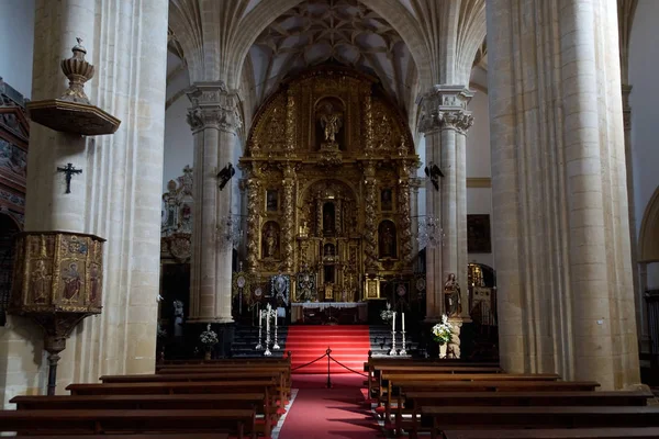 Baeza Španělsko Hlavní Loď Katedrály Narození Panny Marie Baezy — Stock fotografie
