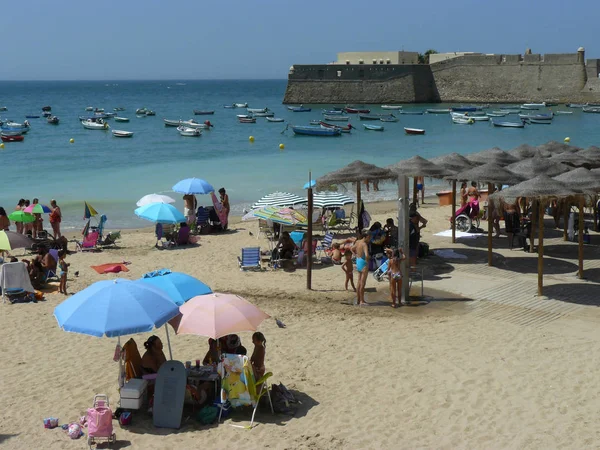 Cádiz España Playa Caleta Cádiz — Foto de Stock