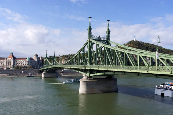 Budapesta Ungaria Podul Libertății Din Budapesta — Fotografie, imagine de stoc