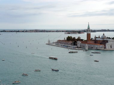 Venedik (İtalya) Venedik 'teki San Giorgio Maggiore Adası.