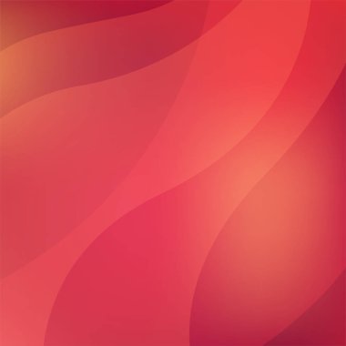 Kırmızı parlak dalgalı desenli arka plan. Vektör çizim lüks malzeme - romantik ve aşk, Glamour