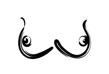 Erkek meme çizgi sanat tarzı, vektör beyaz arka plan üzerinde izole Clipart.