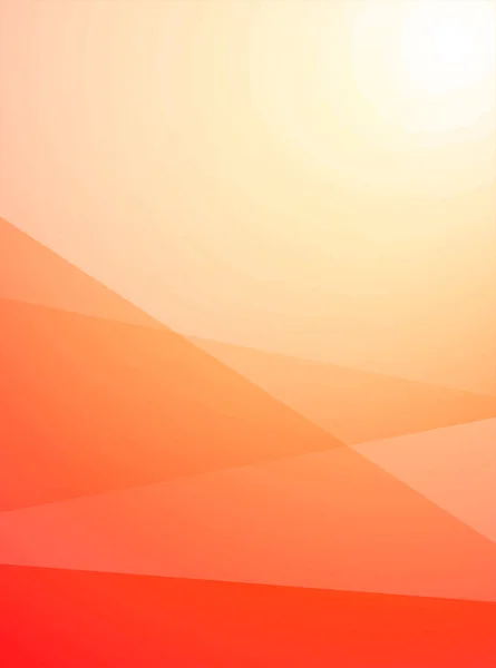 Prachtige lichte achtergrond voor de zakelijke bestellingen, de feestdagen en de partij. Oranje verticale achtergrond in zomer zonnige stemming. — Stockvector