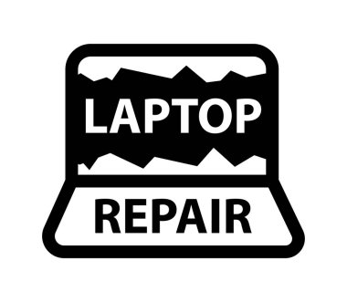 Laptop ve Bilgisayar Onarım Servisi Logosu