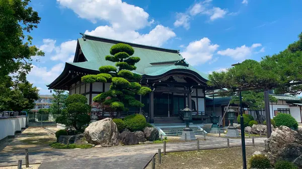 Японський Храм Головне Будівництво — стокове фото