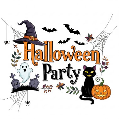 Estetik Cadılar Bayramı Boo Grafik Ürkütücü Hediye ya da Cadılar Bayramı Partisi