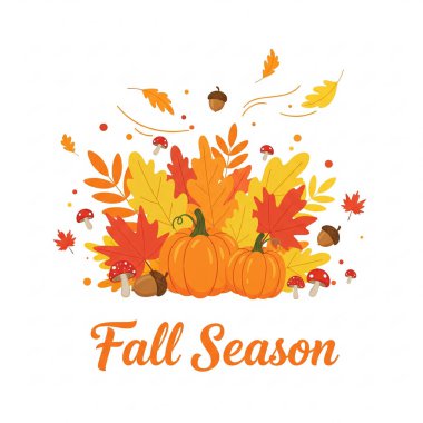 Sonbahar mevsimi ile sonbahar yaprakları