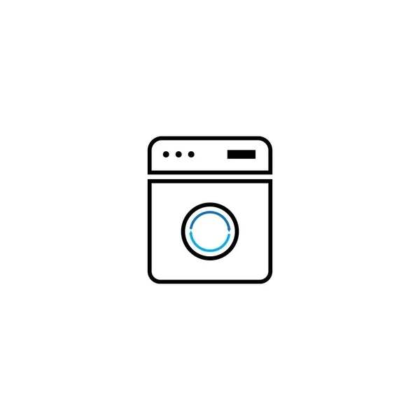 Πρότυπο Εικονογράφησης Διανύσματος Λογότυπου Πλυντηρίου — Διανυσματικό Αρχείο