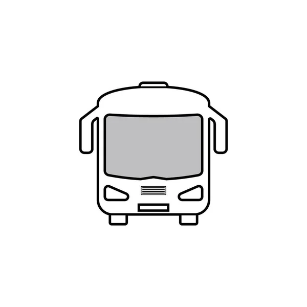 Bus Icon Bus Vector Art Illustration Vorlage Design — Stockvektor