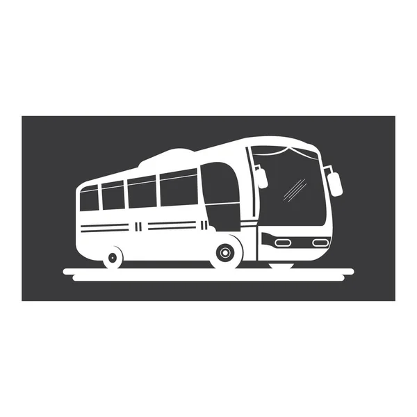 Bus Icon Bus Vector Art Illustration Vorlage Design — Stockvektor