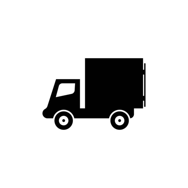 Ciężarówka Ikona Wektor Projektu Ilustracji Tła — Wektor stockowy