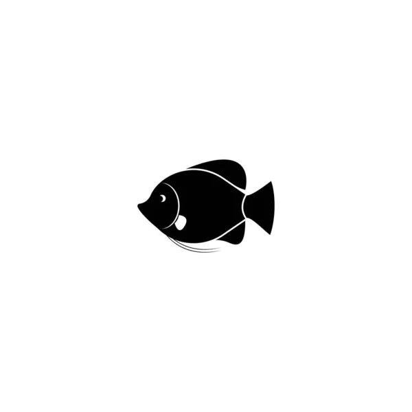 Λογότυπο Ψαριών Διανυσματική Απεικόνιση Πρότυπο Σχεδιασμό Και Φόντο — Διανυσματικό Αρχείο