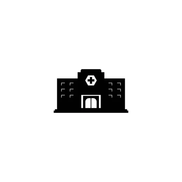 Ιατρική Νοσοκομείο Λογότυπο Διάνυσμα Εικονογράφηση Σχεδιασμό — Διανυσματικό Αρχείο