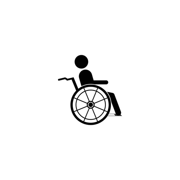 轮椅标识矢量图解设计模板背景 — 图库矢量图片