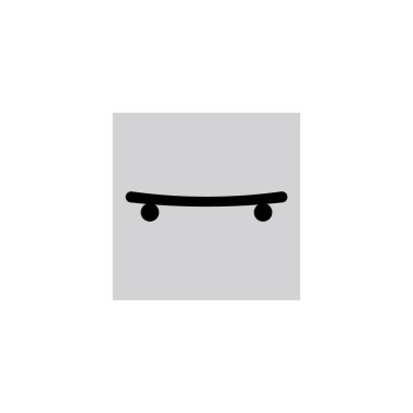 Kaykay tahtası logo vektör çizimi tasarımı ve arkaplanı