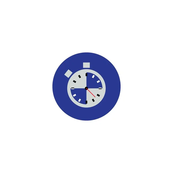 Stopwatch Icon Vector Design Illustration Template — Stock Vector