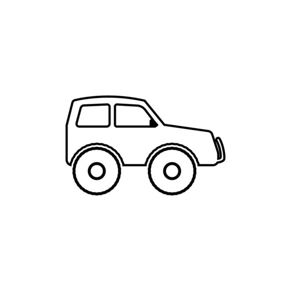 Modelo Ilustração Projeto Vetor Logotipo Carro — Vetor de Stock