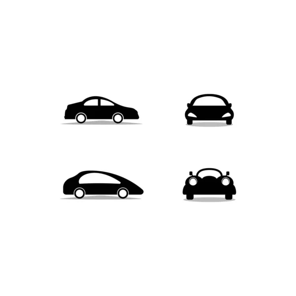 Templat Gambar Logo Vektor Mobil - Stok Vektor