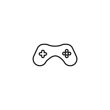 Joy stick simge vektör tasarımı örnekleme şablonu