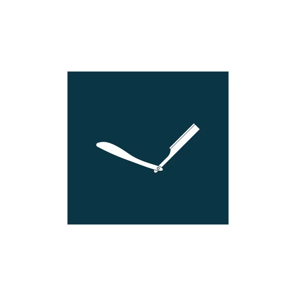 Логотип Клинка Векторний Дизайн Ілюстрація Фон — стоковий вектор