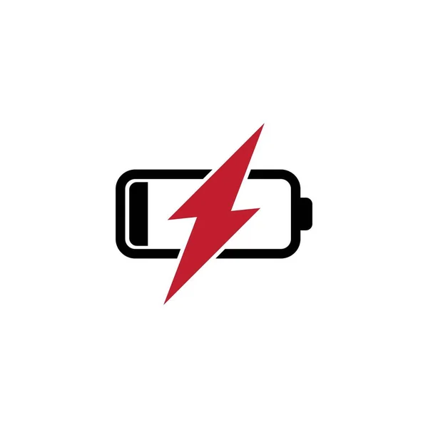 Icône Batterie Logo Vectoriel — Image vectorielle