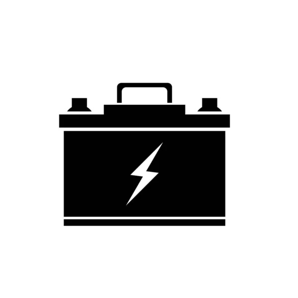 Battery Icon Vector Logo Design — Stock Vector