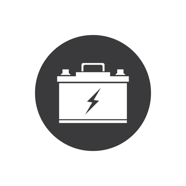 Batterie Symbol Vektor Logo Design — Stockvektor